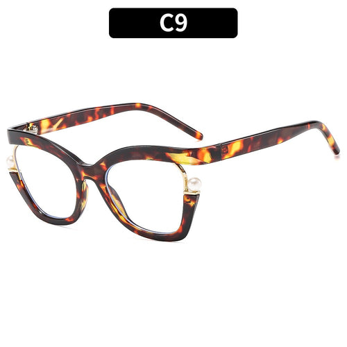 Blue Light Blocking Glasses for Women – Flat Lens Computer Frames