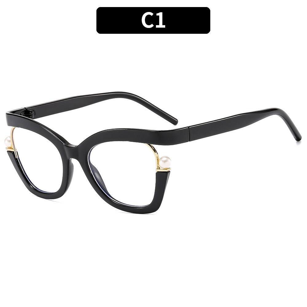 Blue Light Blocking Glasses for Women – Flat Lens Computer Frames