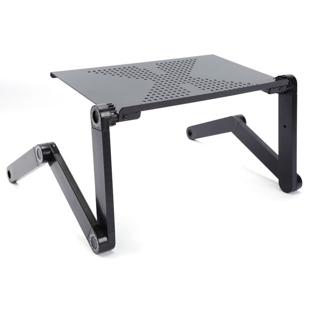 Portable Folding Laptop Desk – Adjustable Lap Table for Sofa & Bed