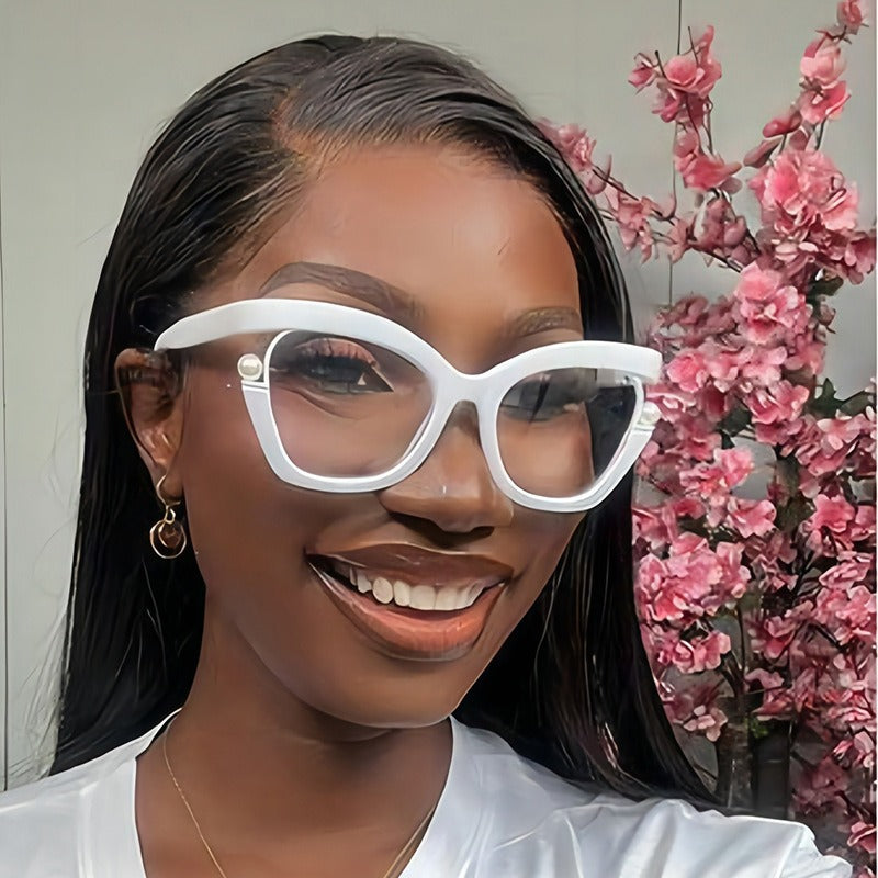 Blue Light Blocking Glasses for Women – Flat Lens Computer Frames
