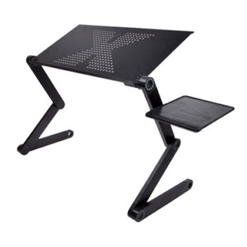 Portable Folding Laptop Desk – Adjustable Lap Table for Sofa & Bed