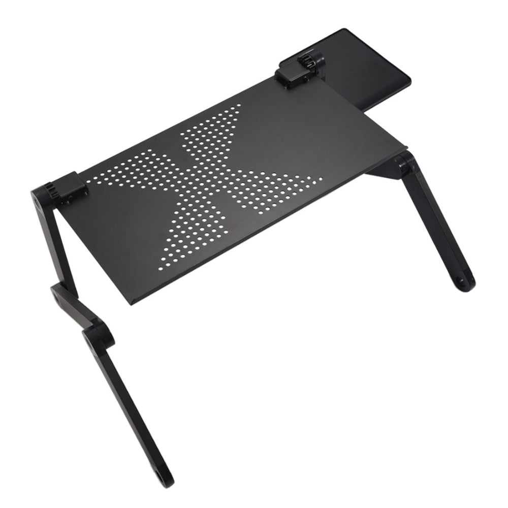 Portable Folding Laptop Desk – Adjustable Lap Table for Sofa & Bed
