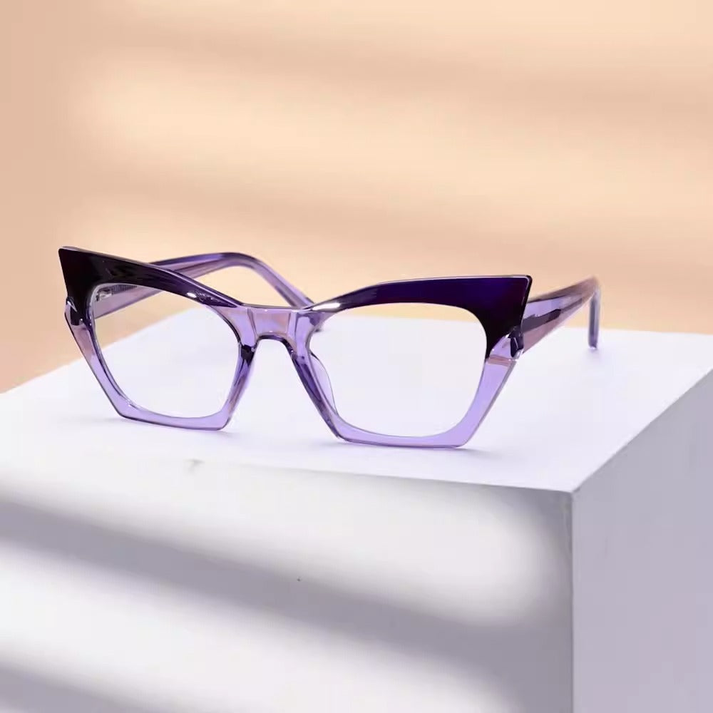 Blue Light Blocking Glasses – Flat Lens Anti-Glare Computer Frames