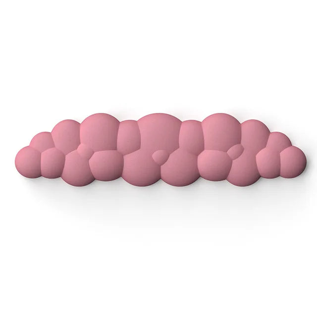 Mouse pad with wrist rest keyboard cloud anti-slip memory foam desktop office gamer mouse wrist rest
