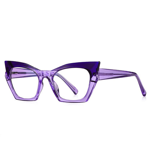 Blue Light Blocking Glasses – Flat Lens Anti-Glare Computer Frames
