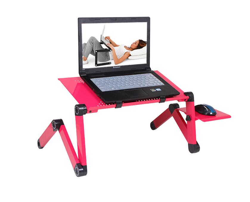 Portable Folding Laptop Desk – Adjustable Lap Table for Sofa & Bed